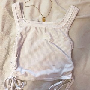 Cute White Garage Crop